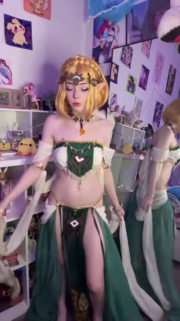 Cover for Tears of the Kingdom vibes hit different with this song 🎶 #Zelda #TOTK #Cosplay