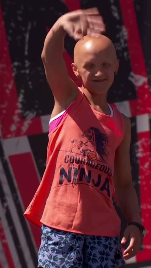 Cover for THE courageous ninja does NOT stop fighting YOU GO MOLLY americanninjawarrior ninja girlbo 45194 #ilovescoopz