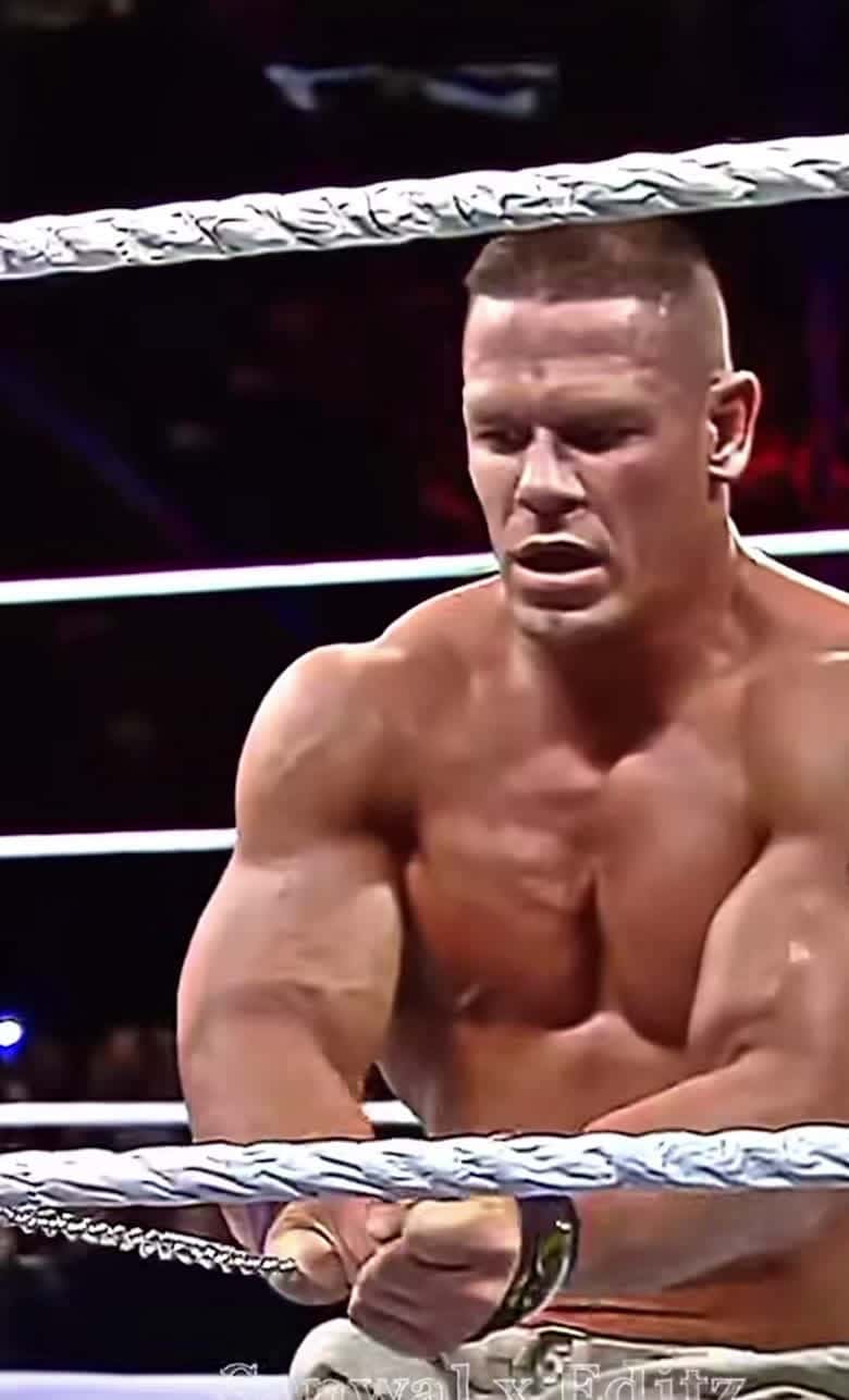 Cover for John cena vs Randy orton tlc story