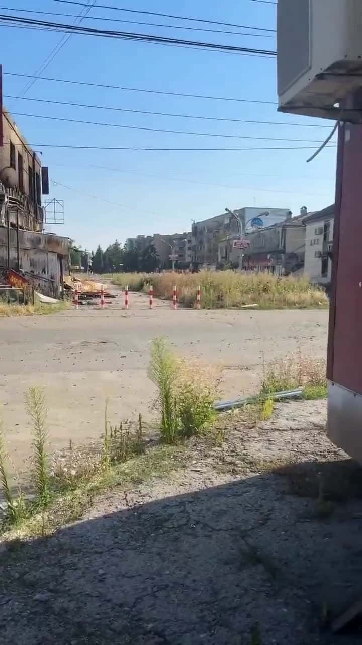 Cover for Rare look at Pokrovsk city center, Donetsk region, through the eyes of Ukrainian Tank Commander Alexander 'Kochevnik' Afanasyev 🚀 #Ukraine #Donetsk #Pokrovsk #Frontline