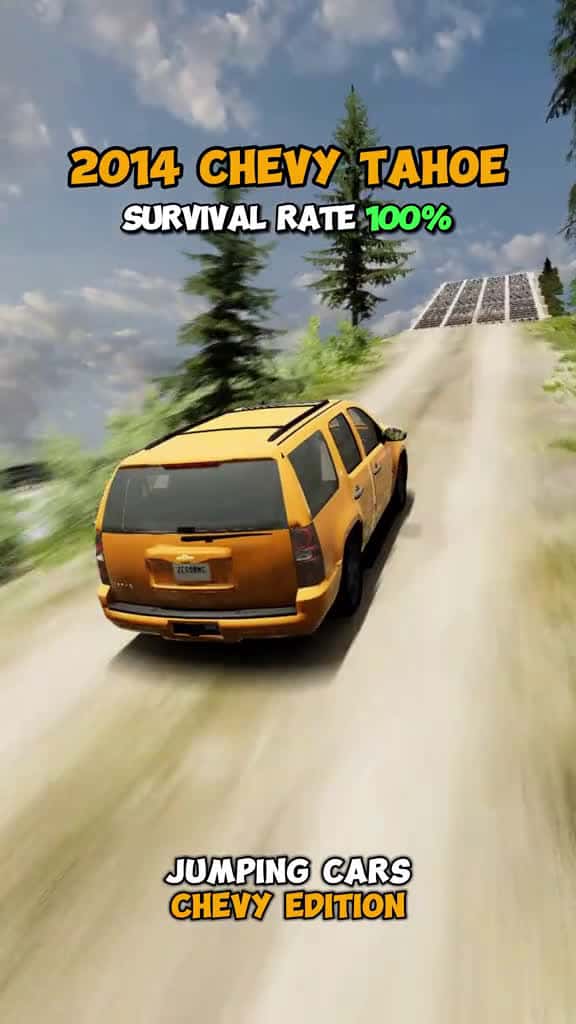 Cover for Chevy cars vs giant ramp #beamng #beamngdrive #gaming #fyp