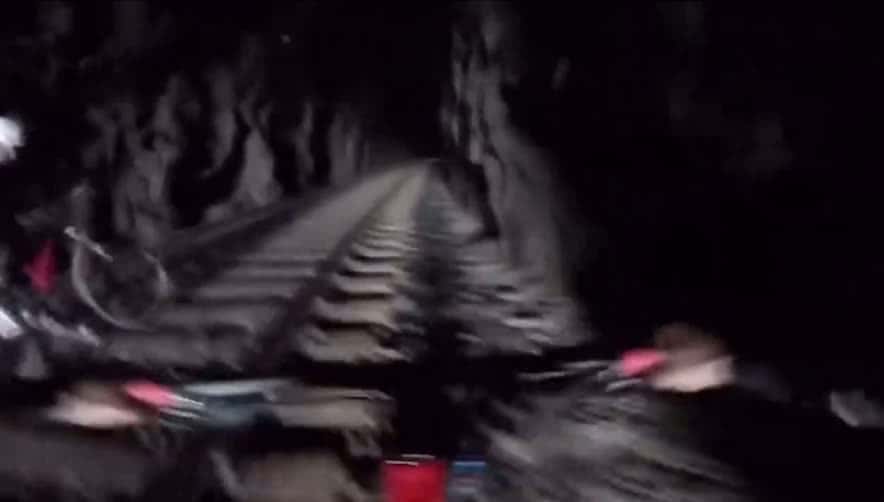 Cover for Crazy moment caught on camera  #fyp #train  #animals  #caughtoncamera  #media  #tv  #wow  #crazy  #politics