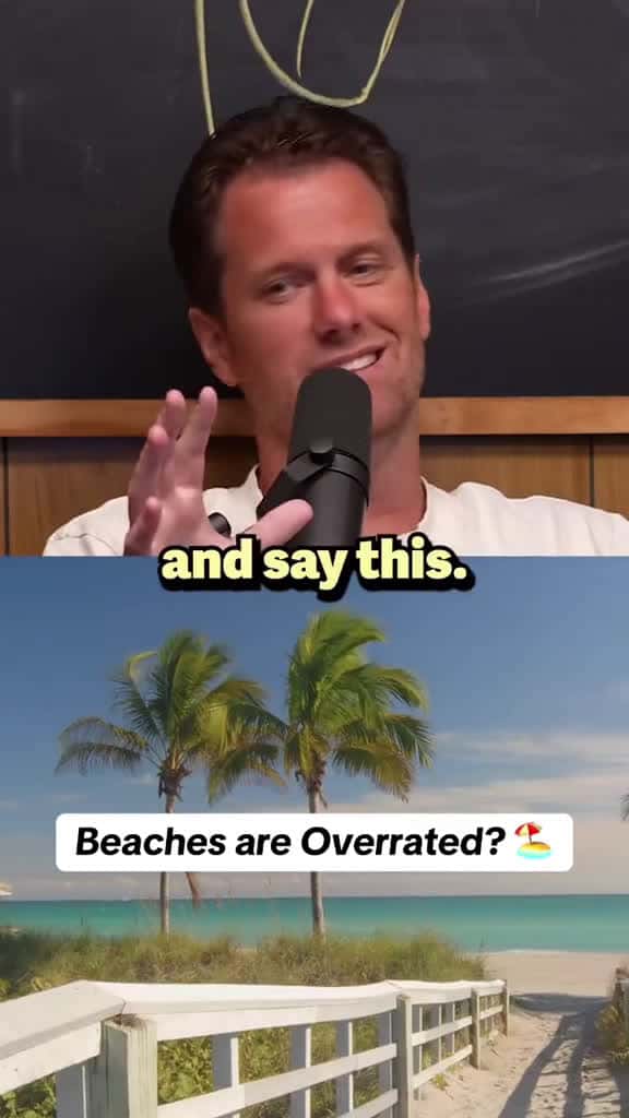 Cover for Are beaches overrated? 🏖️ @kfcradio  created by Barstool Sports with Barstool Sports’s original sound