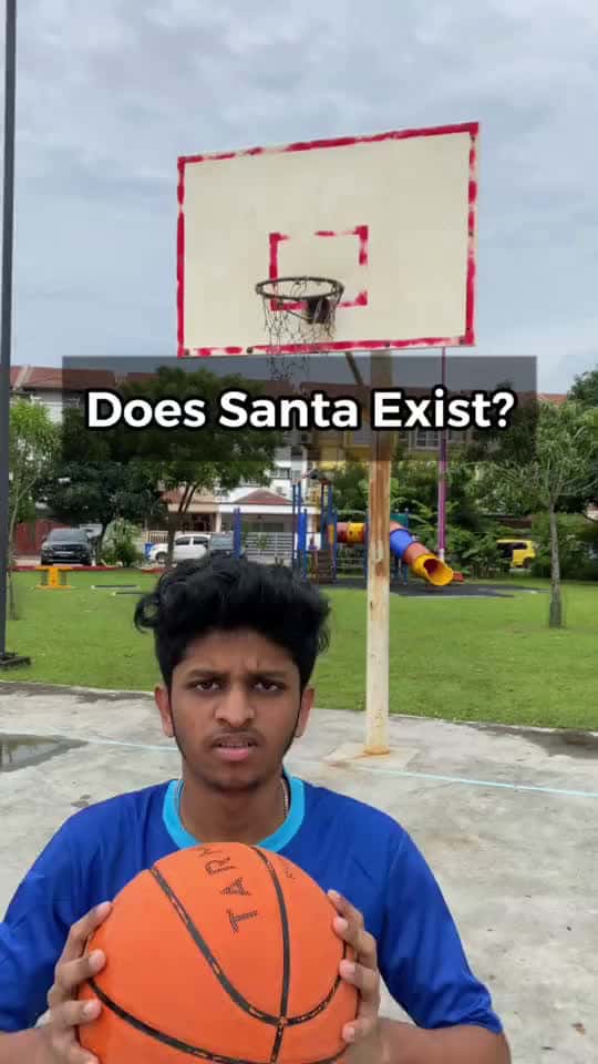 Cover for Does Santa Exists basketball basketballchallenge fortuneteller 53410 #nicevideo