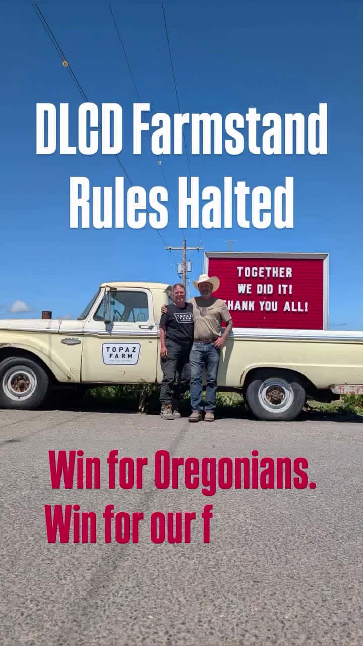 Cover for Let’s start by acknowledging — they saw what was coming, knew it would hurt Oregon farmers and rural communities, and realized almost no one knew it was even on the table. So they sounded the alarm — loud and clear.They filmed...