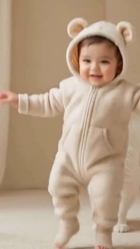 Cover for cute baby and cat dance babydancing baby aramsamsam 56790 #shortvideosscoopz
