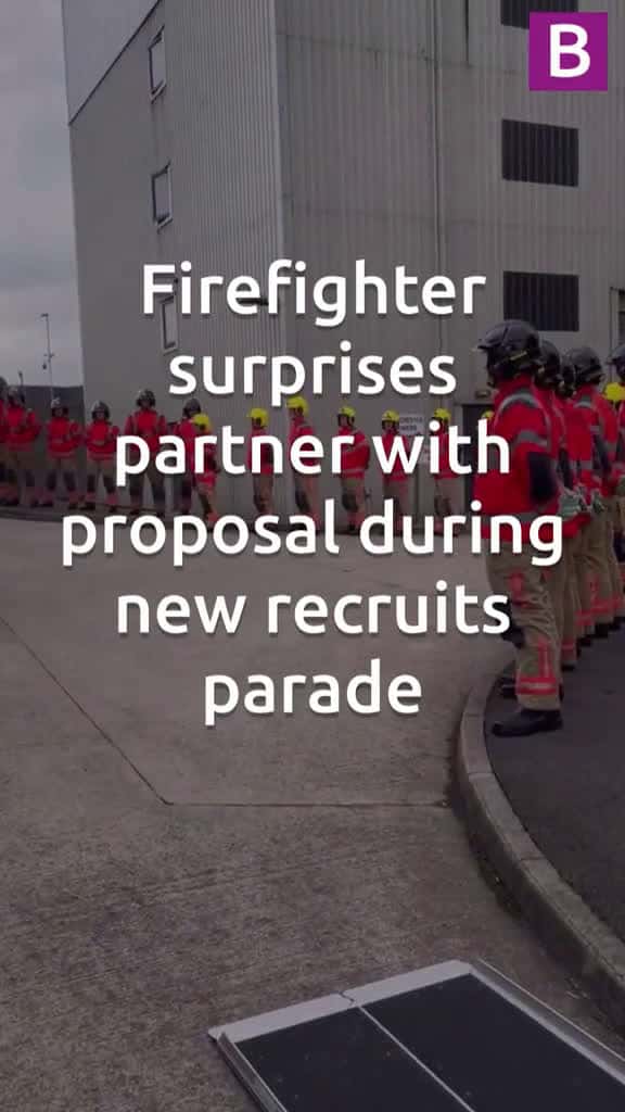 Cover for Cutest proposal ever news uk manchester proposal proposalvideo firefighter foryou foryoupa 93664 #trend