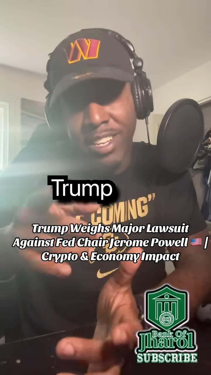 Cover for Trump weighs a major lawsuit against Jerome Powell over Fed policies and costly renovations—what happens next for the markets? ⚖️💥 #Trump #JeromePowell #FederalReserve #Markets