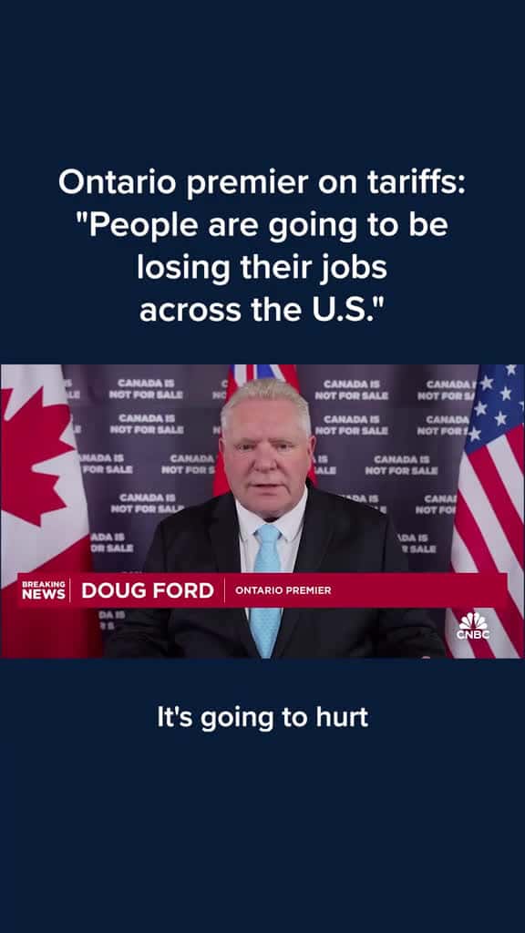 Cover for Ontario Premier Doug Ford discusses the potential impact of President Trump s tariff plans 81194 #trending