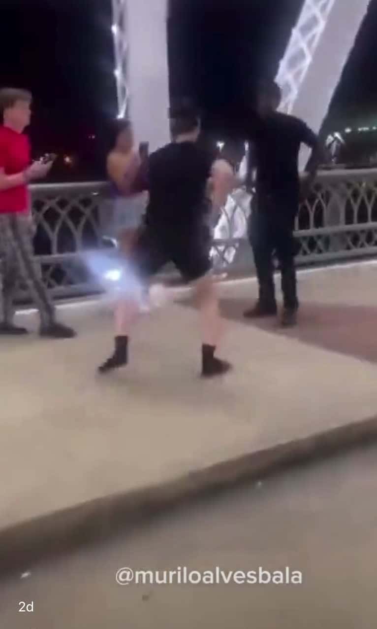 Cover for #FirstVideoChallenge #fight   White boy gets handled real quick 😂