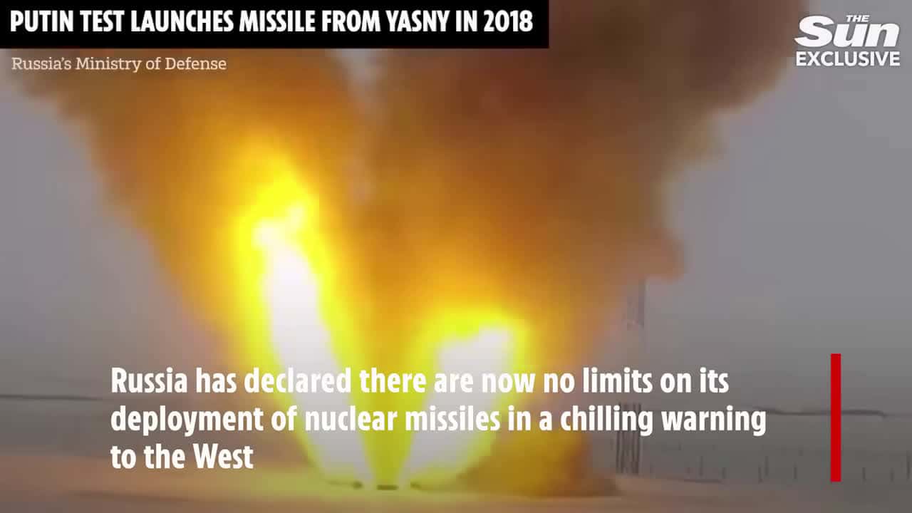 Cover for Cold War fears return as scheming Putin vows ‘no limits’ on nuclear missiles