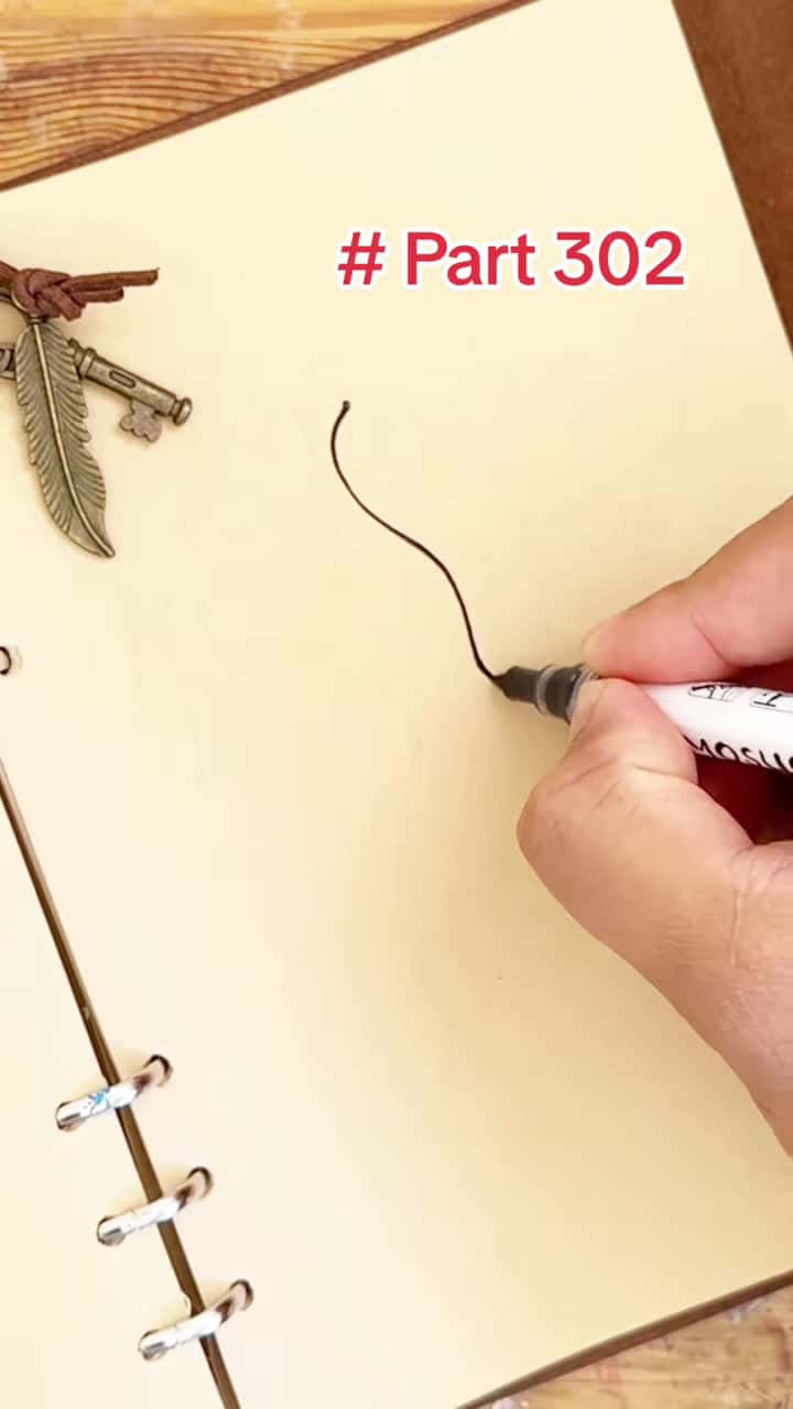 Cover for Darwing | Very easy!!!!!  Quick art | Part 302  #artistomg #drawing #sketch #fyp #asmr