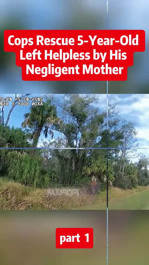 Cover for Cops Rescue 5-Year-Old Left Helpless by His Negligent Mother #cops #police #policeofficer #viral  #scoopz 