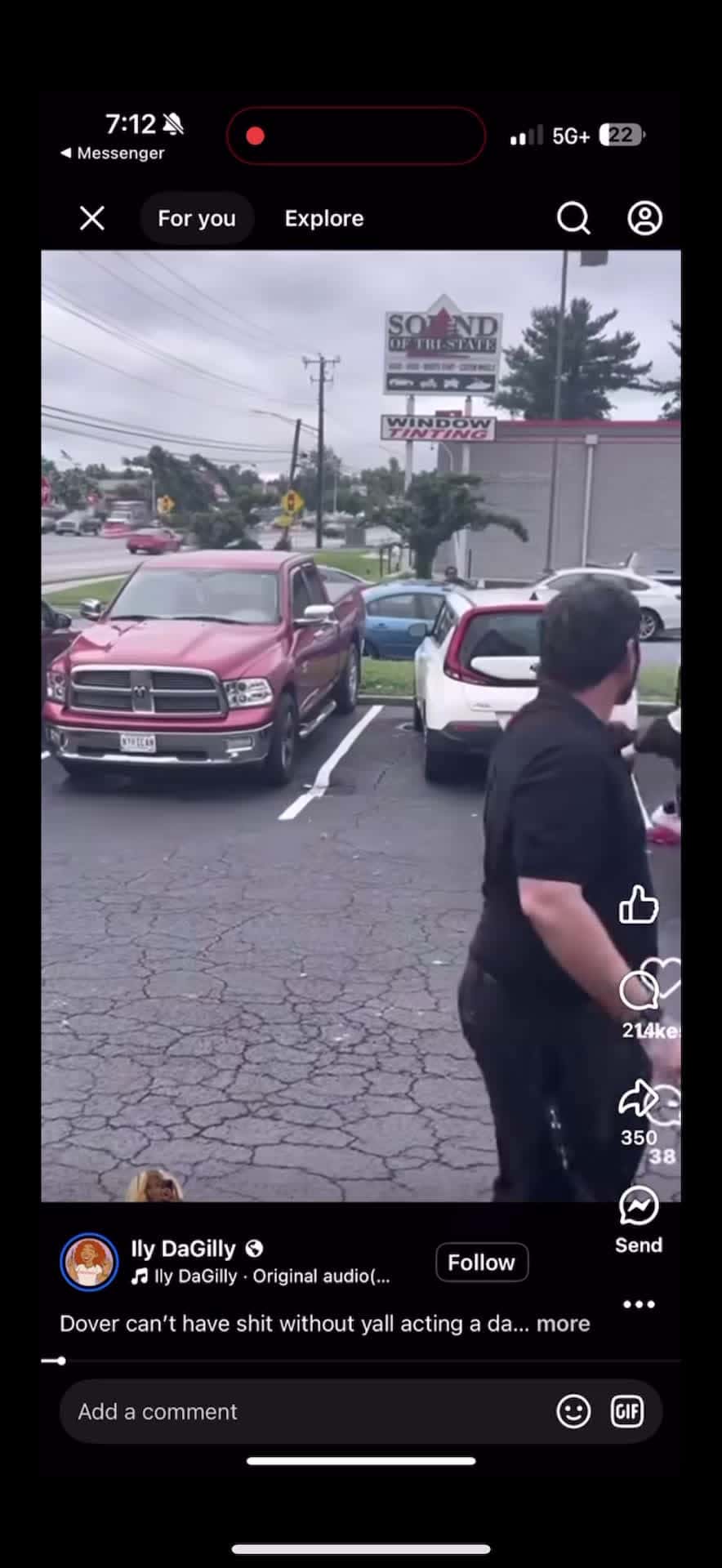 Cover for Dave’s Chicken Grand Opening 😂 #fyp #scoopz #viral #fights #fight #fightcam #top #trending #funny #caughtoncamera