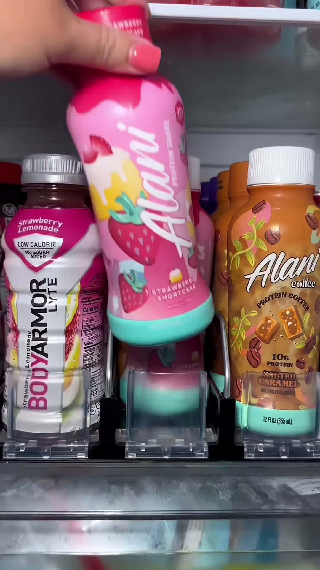 Cover for Ninja Creami 🤝 Alani Nu #ninjacreami #homemadeicecream #strawberryicecream #asmrfood #proteinicecream #alanihack @sofie🦋