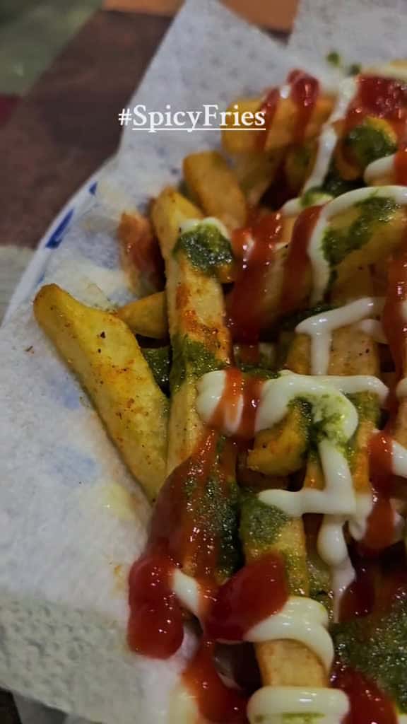 Cover for Spicy Homemade French Fries #food #foodlover #fries #spicy