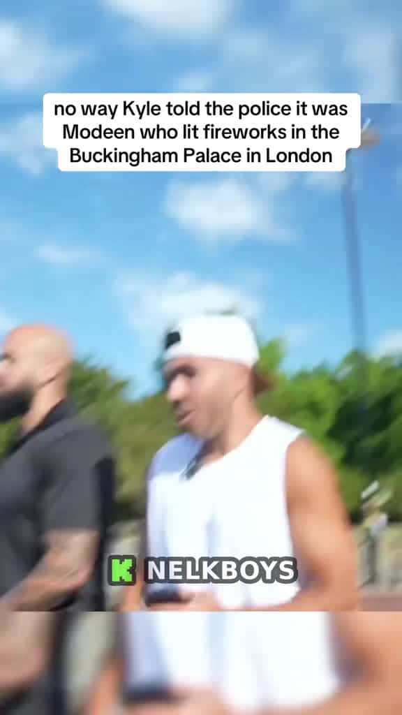 Cover for no way Kyle told the police it was Modeen who lit fireworks in the Buckingham Pal 32680 #shortvideosscoopz