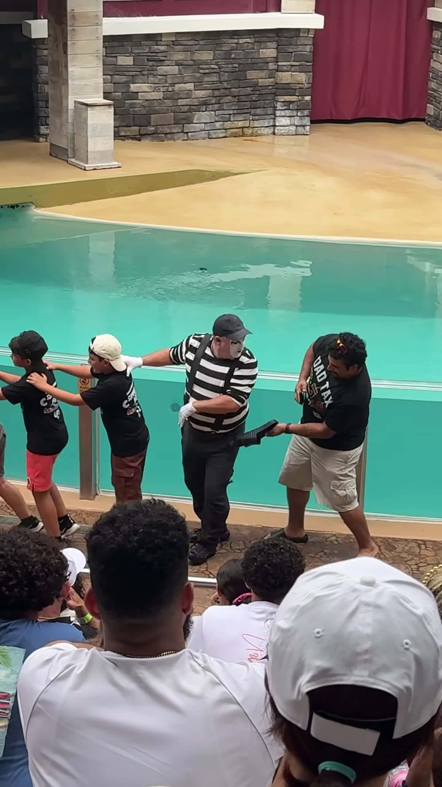 Cover for Flying chancla the real star here Tom mime Seaworld comedy #tomthemime #seaworldmime #funny #seaworldorlando #seaworld #funnyvideos #funnyshorts #fun