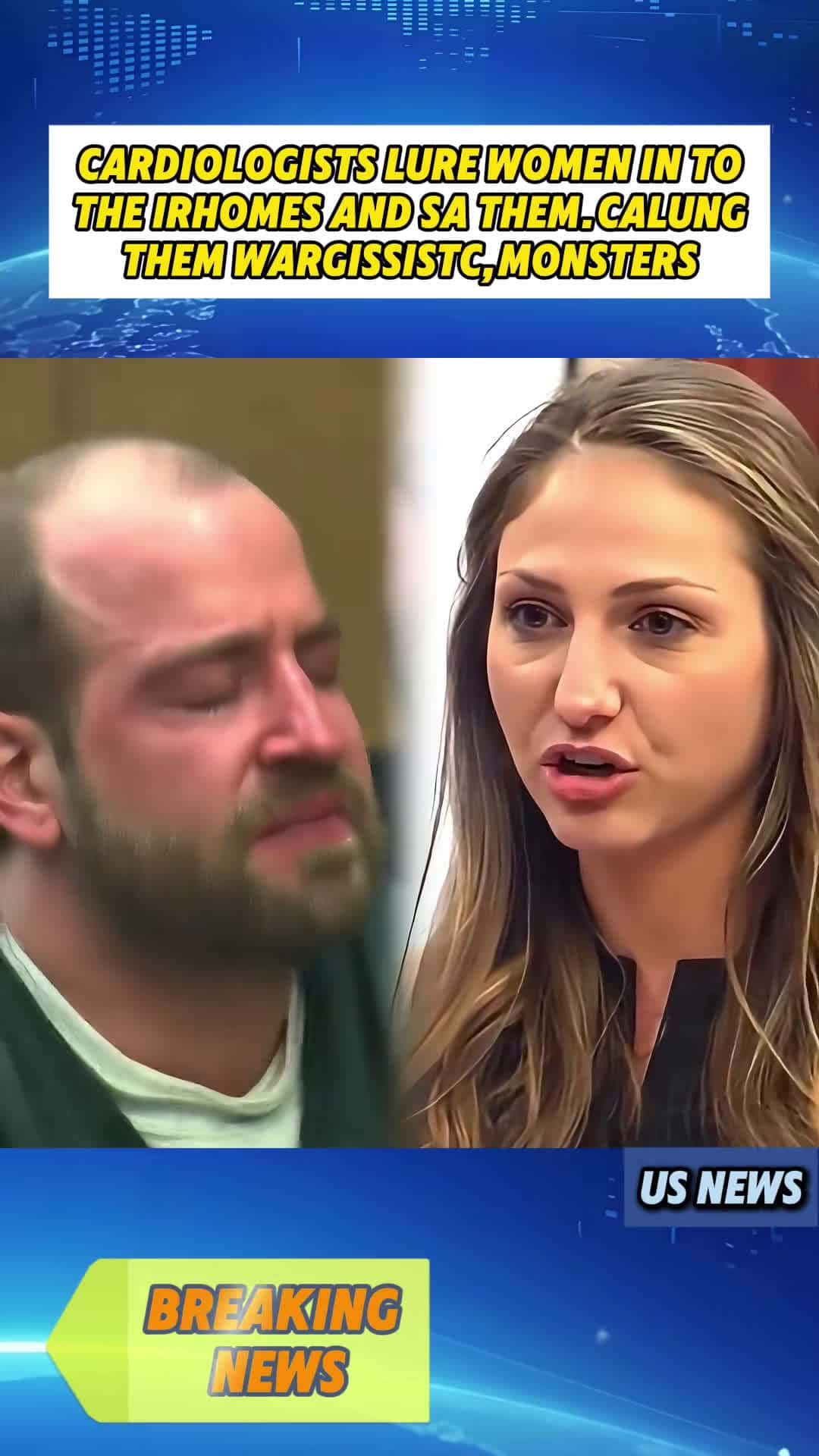 Cover for #FirstVideoChallenge #greenscreen #breakingnews #news #crime #foryou #fyp #court