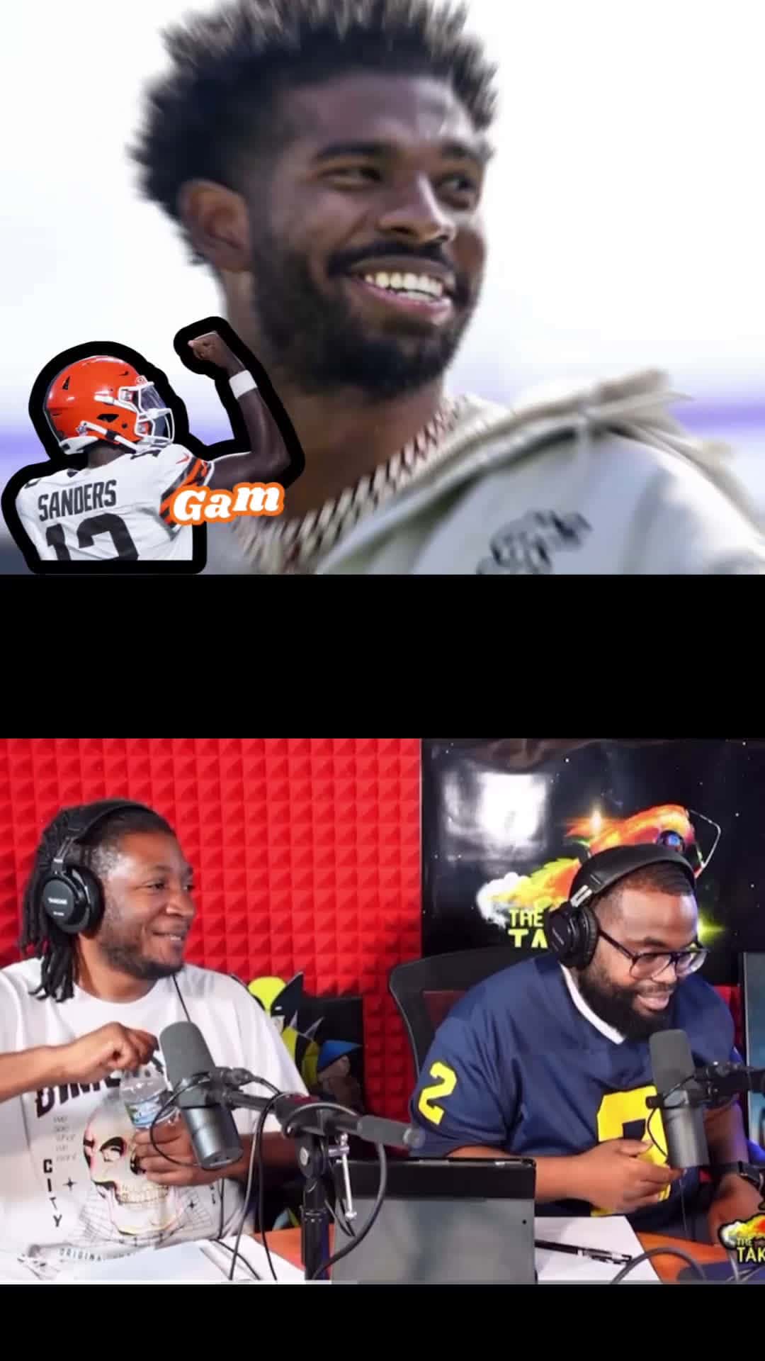 Cover for Shedeur Sanders NFL debut