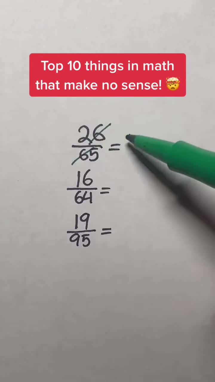 Cover for Top 10 things about math that make no sense! Don’t try at home! 😳 #math #mathtrick #algebra #foryou #fyp #xyzbca #QuickerPickerRapper