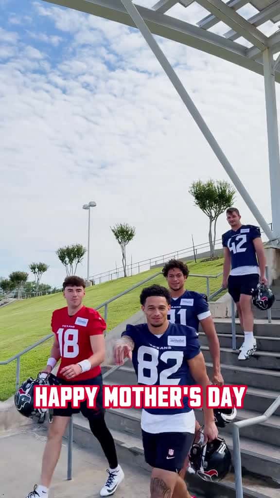 Cover for Shoutout to all the moms out there  mothersday moms shoutout Love nfl houston tex 93663 #american