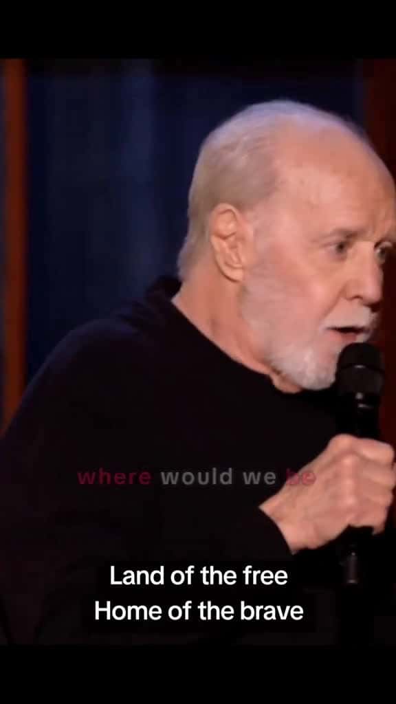 Cover for George Carlin funny stand up fun funnyvideo fyp standupcomedy standupcomedian com 32895 #shortvideos