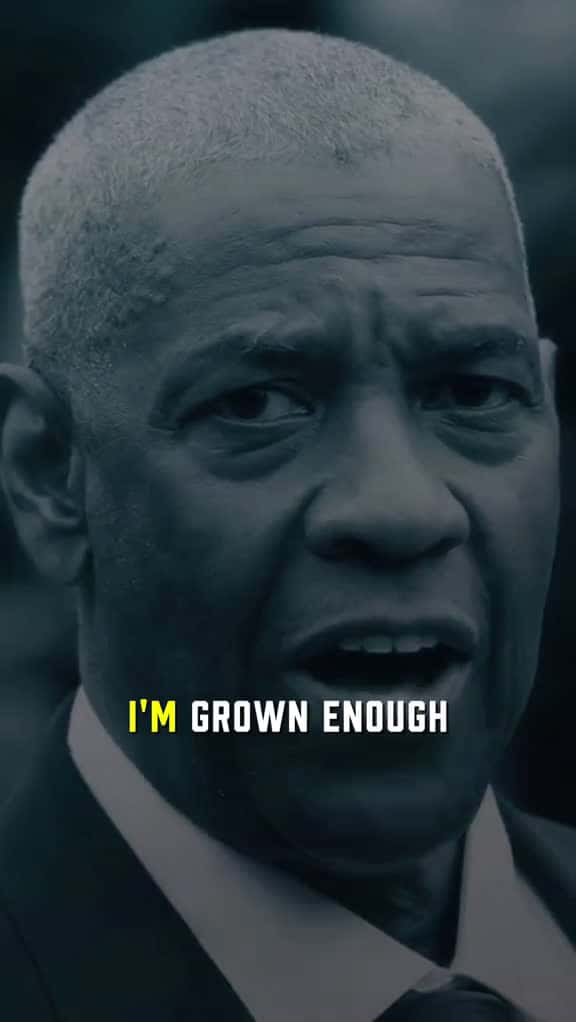 Cover for I m Grown Enough To Admit That... denzelspeaks denzelwashington 32566 #nicevideo