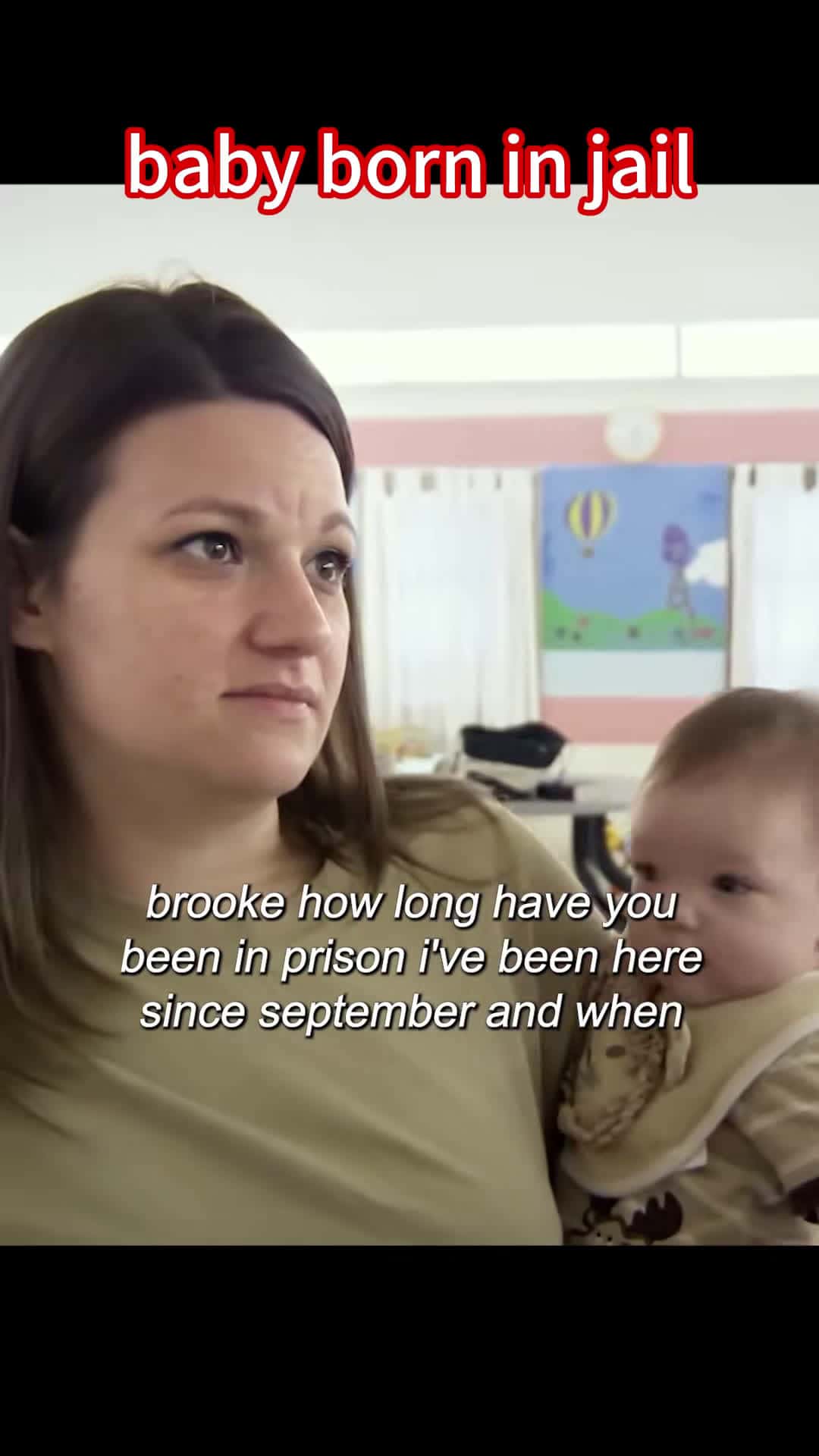 Cover for #CaughtOnCamera Baby born in jail #prison #jail #womenprison #interview #criminal
