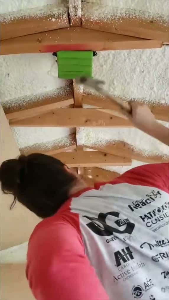 Cover for Transforming a space from the top down! Check out this DIY ceiling install! 🛠️ #ShedMakeover #DIYProjects #HomeImprovement