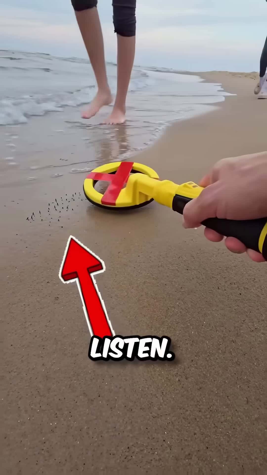 Cover for He Found Something Strange at The Beach