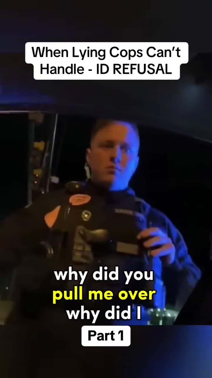 Cover for #CaughtOnCamera When Lying Cops Can’t Handle - ID REFUSAL.