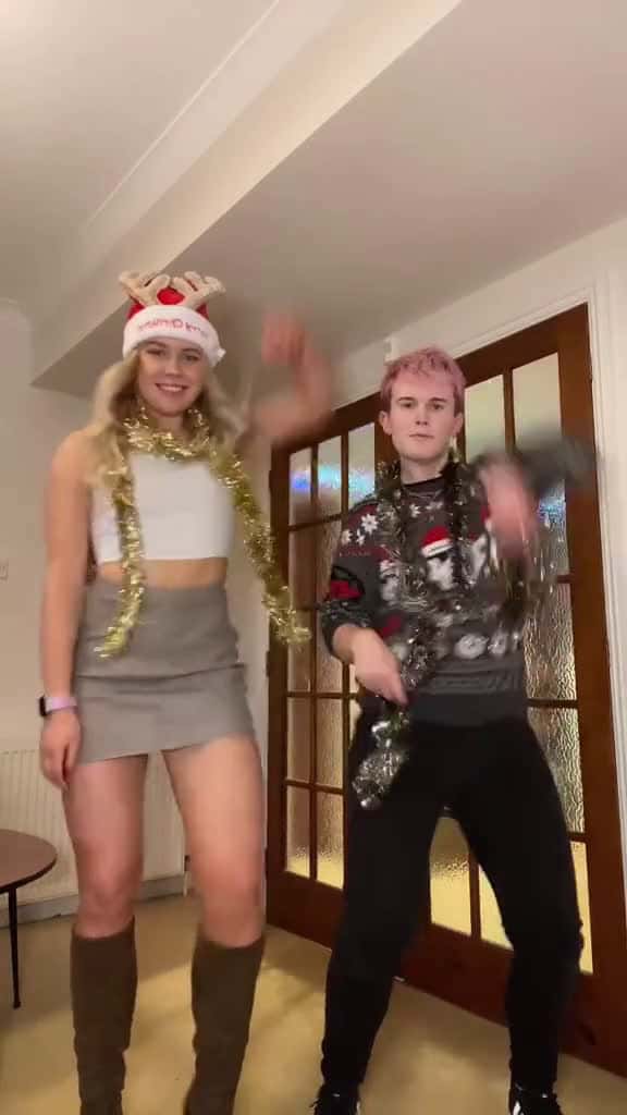 Cover for Say hello to my much more fun and exciting sister xmas christmas sleighride fyp foryou 37414 #trendingscoopz
