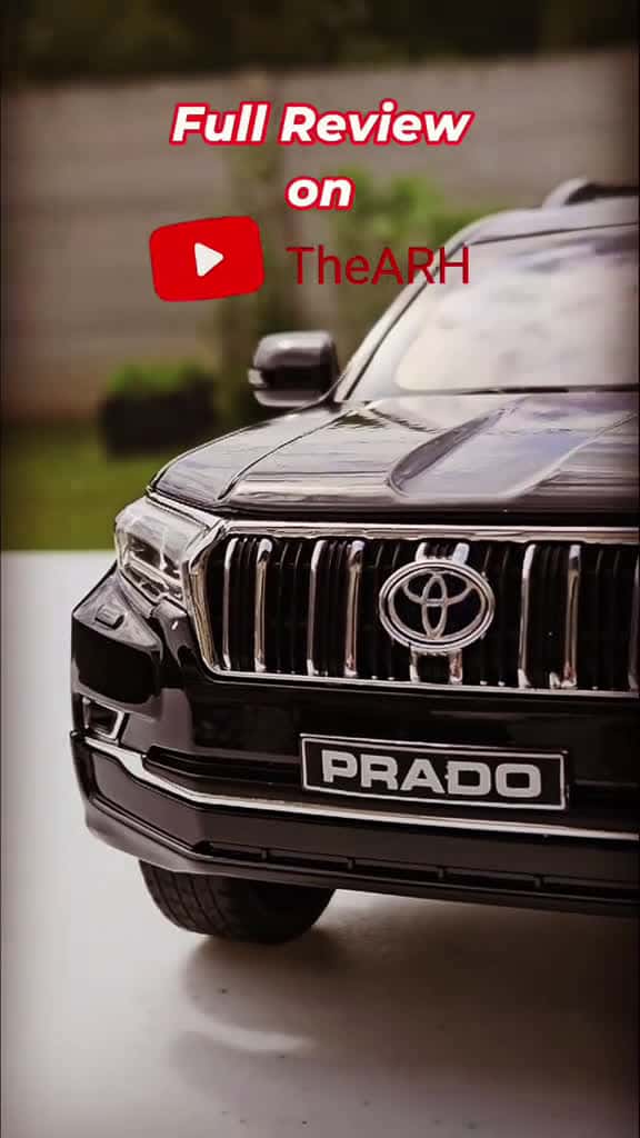 Cover for Miniature Toyota Land Cruiser Prado 1:18 Scale Model #toyota #landcruiser #prado #scalemodel #miniature #diecast