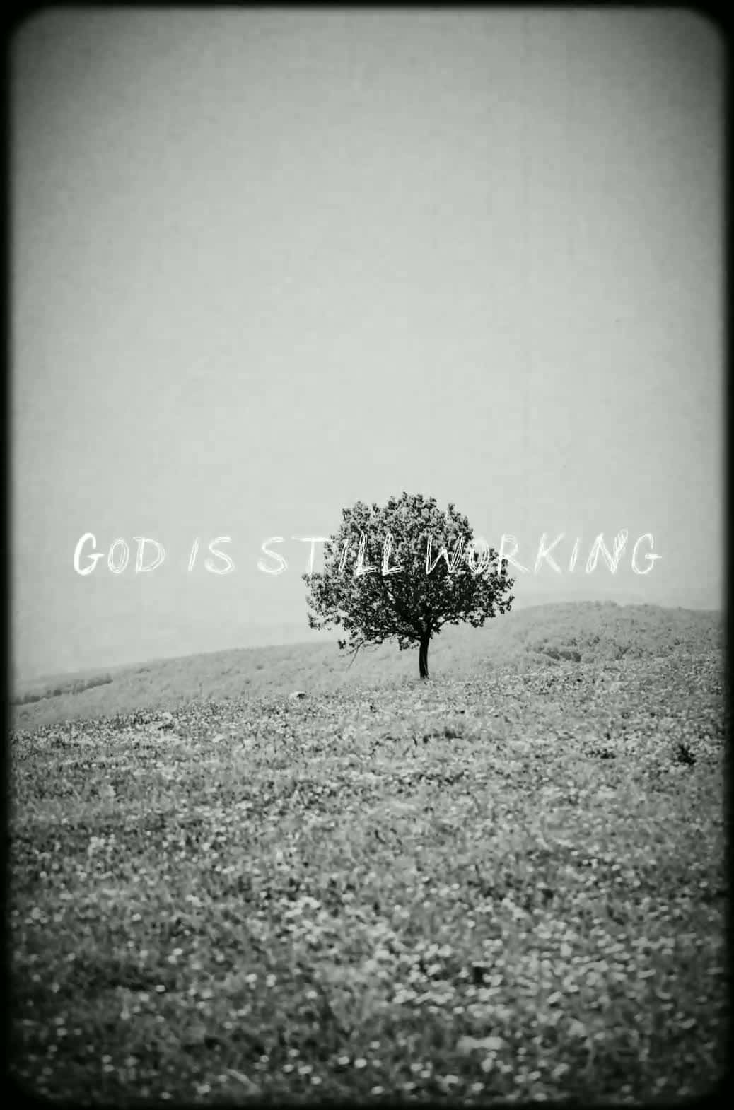 Cover for God is still working