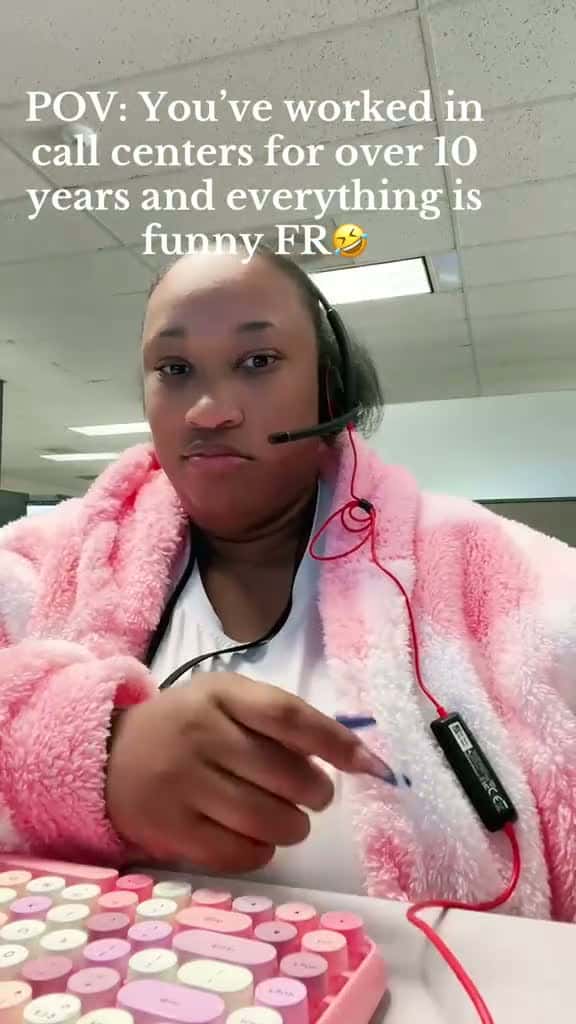 Cover for Call center life crazy #caughtoncamera #karen #viral #fyp #viralvideo #callcenterproblems #fypシ゚vira l 😂😂