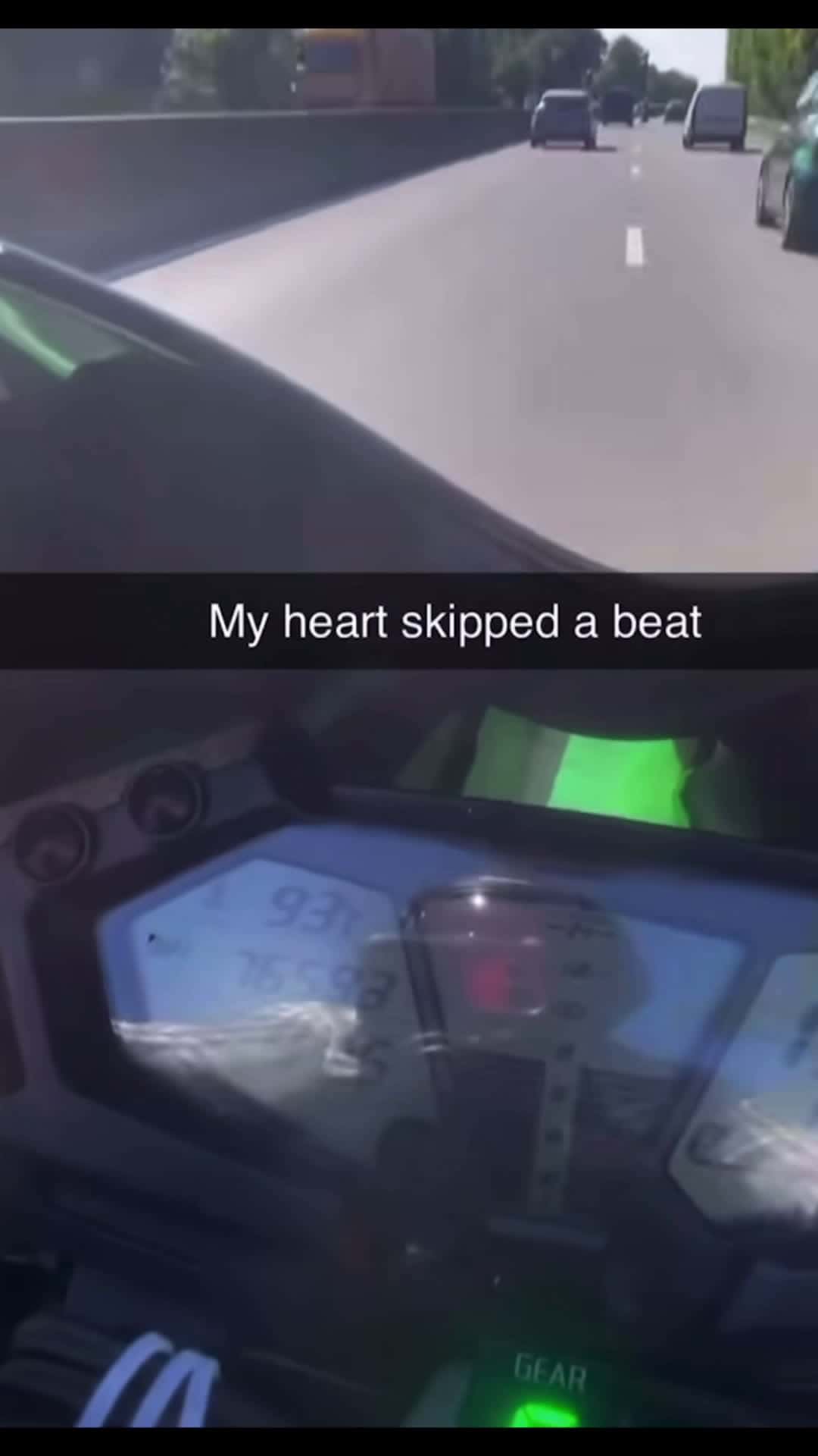 Cover for My heart skipped a beat