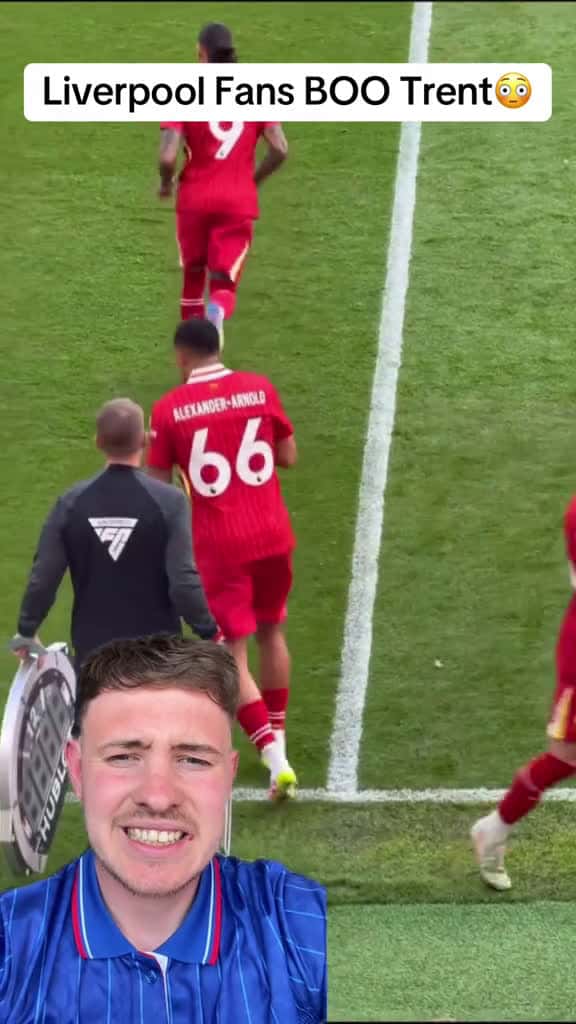 Cover for Liverpool Fans showing a complete lack of classtrent trentalexanderarnold alexand 67894 #shortvideos