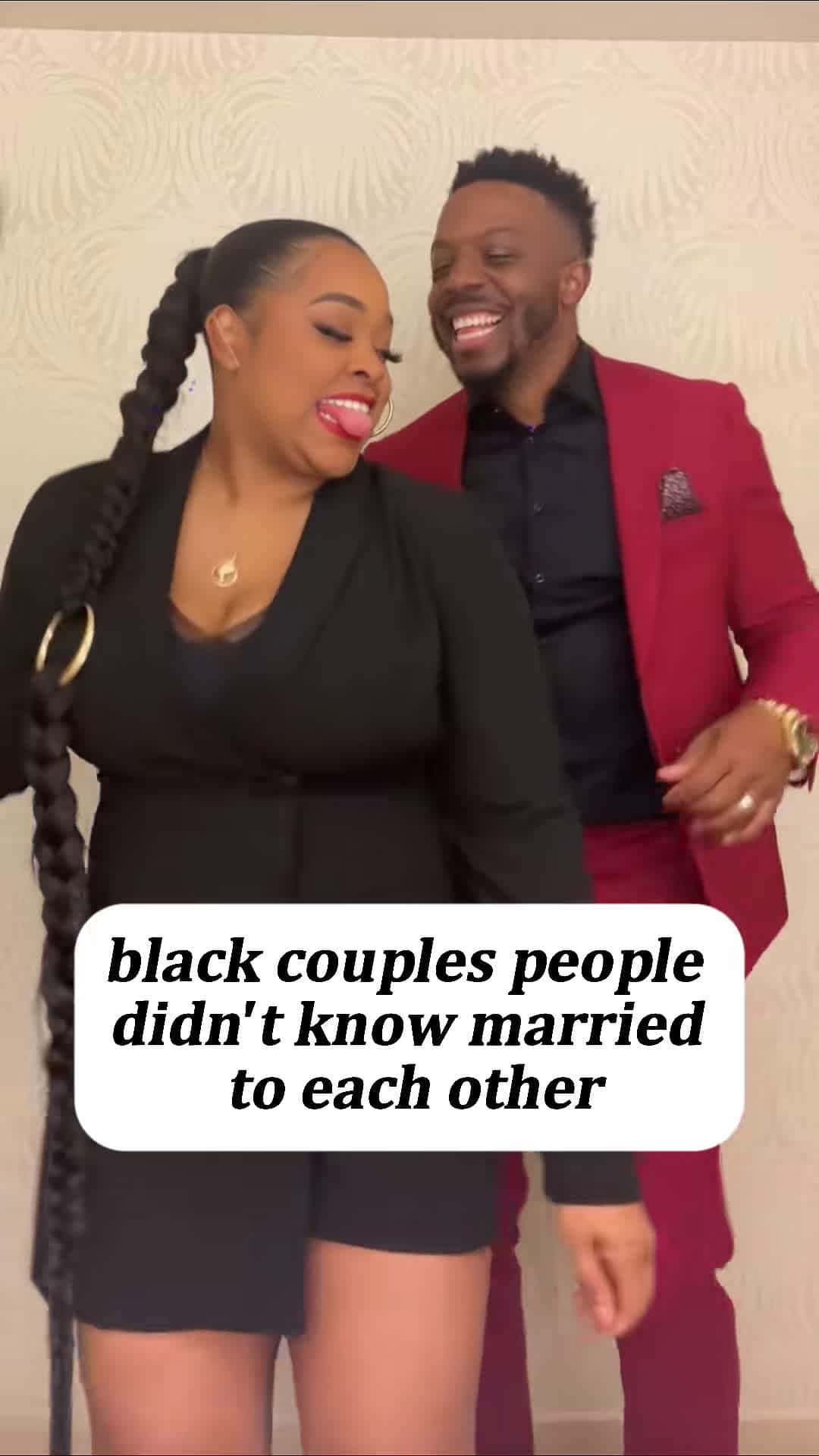 Cover for #CaughtOnCamera 4 black couples people didn’t know married to each other #celebrity #celeb #art #cute #movie #influencer #news #makeup #instadaily #star #likeforlikes #celebrityfashion #movies #celebrities #style #music #explore #foryoupage #fyp #viral 