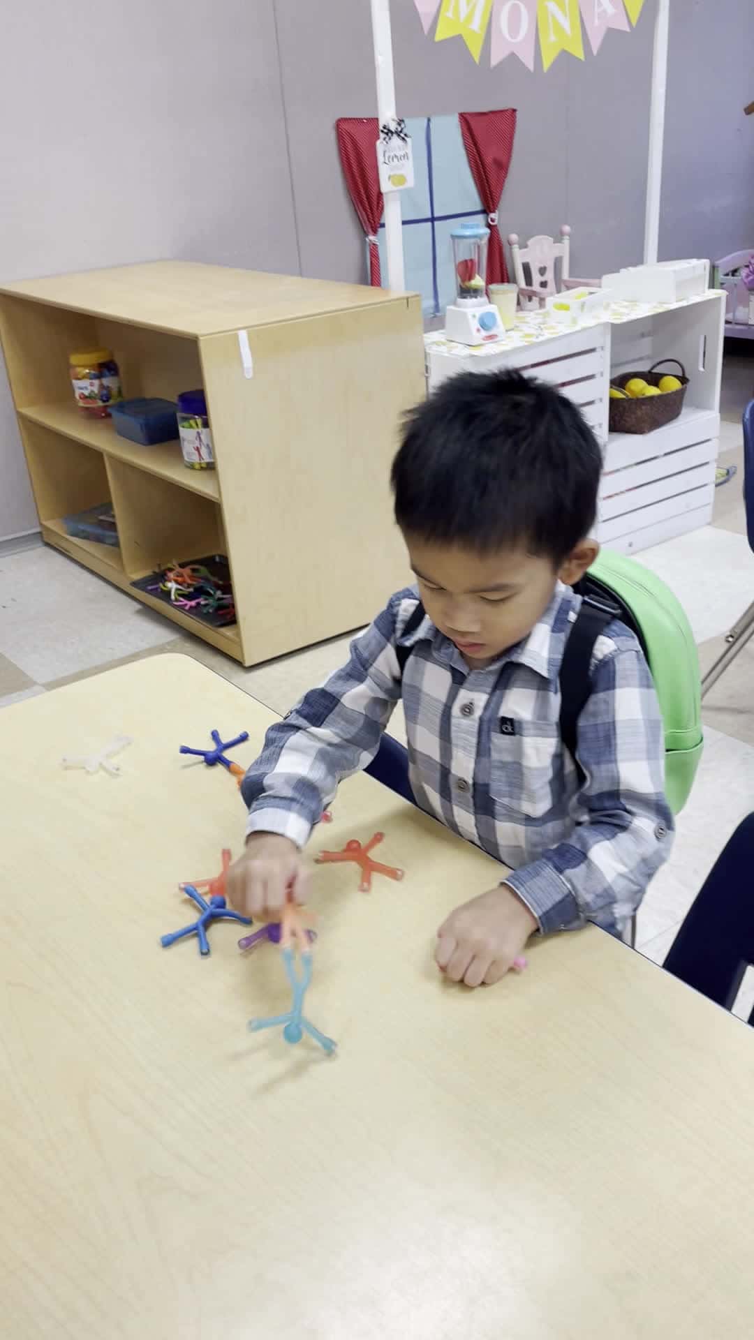 Cover for Playing in the classroom  #kids