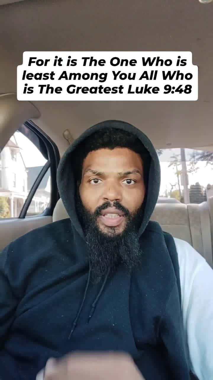 Cover for For it is The One Who is least Among You All Who is The #WizzyJ #Scoopz #Speaker #Godisgreat #Daytime #Amen