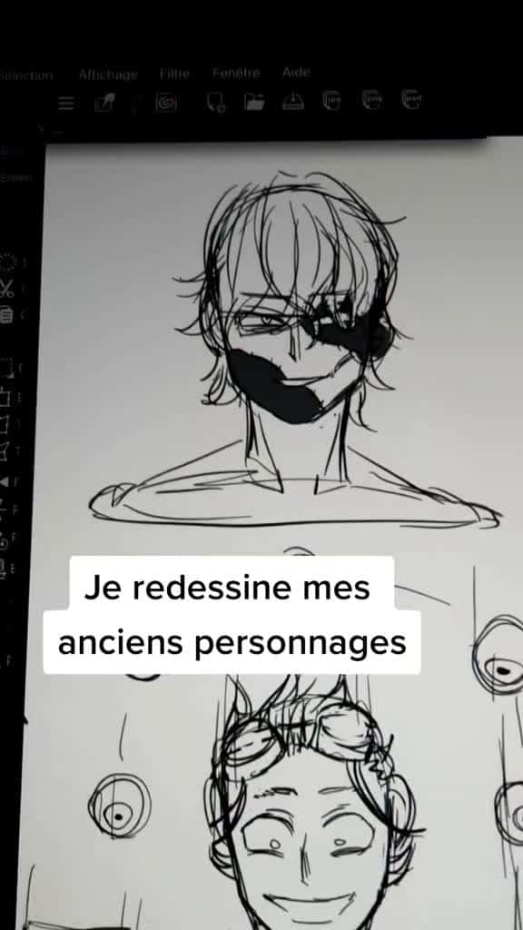 Cover for Ils sont potes#originalcharacter #arttiktok #webtoon #frenchartist #artistefrançais #clipstudiopaint #mangaka #webtoonfr
