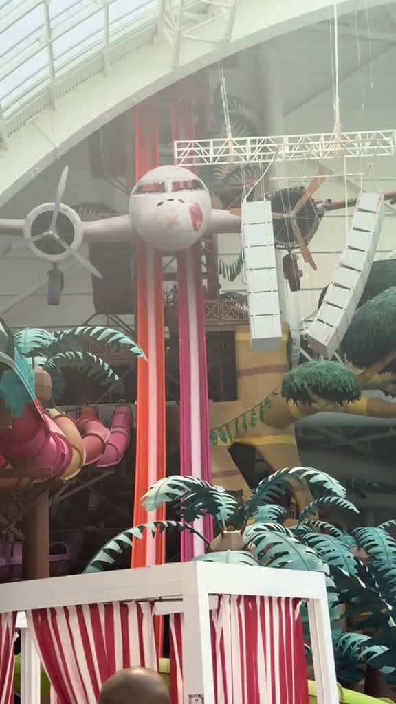 Cover for I had to let it out 😂😂 going down a 150ft water slide is DIFFERENT 💦  #water #slide #tallest #indoor #waterpark #americandream #mall #fyp #extremethrills  created by Extreme Thrills with Extreme Thrills’s original sound
