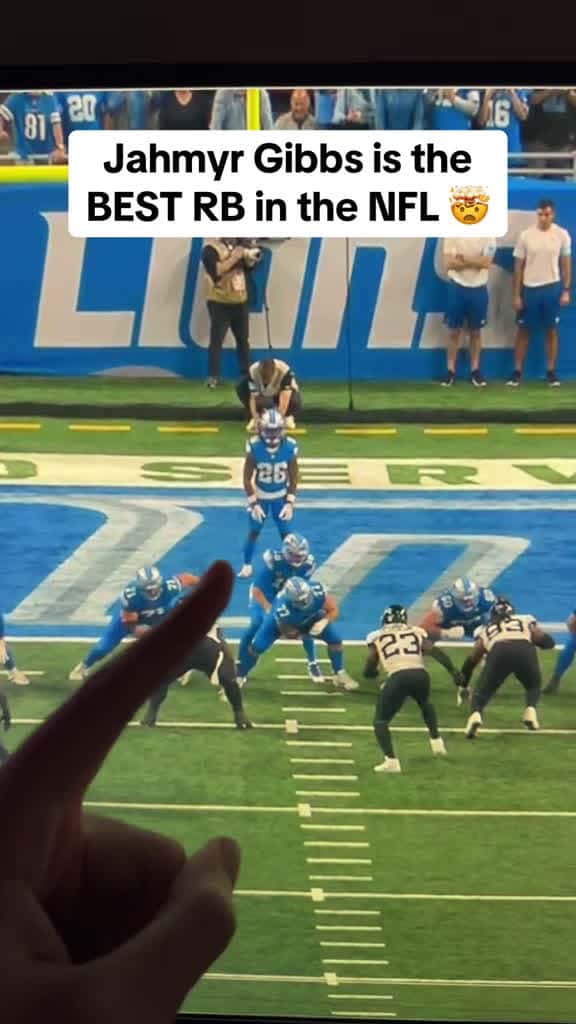 Cover for Jahmyr Gibbs is the BEST RB in the NFL  nfl nflfootball jahmyrgibbs 44202 #nicevideo