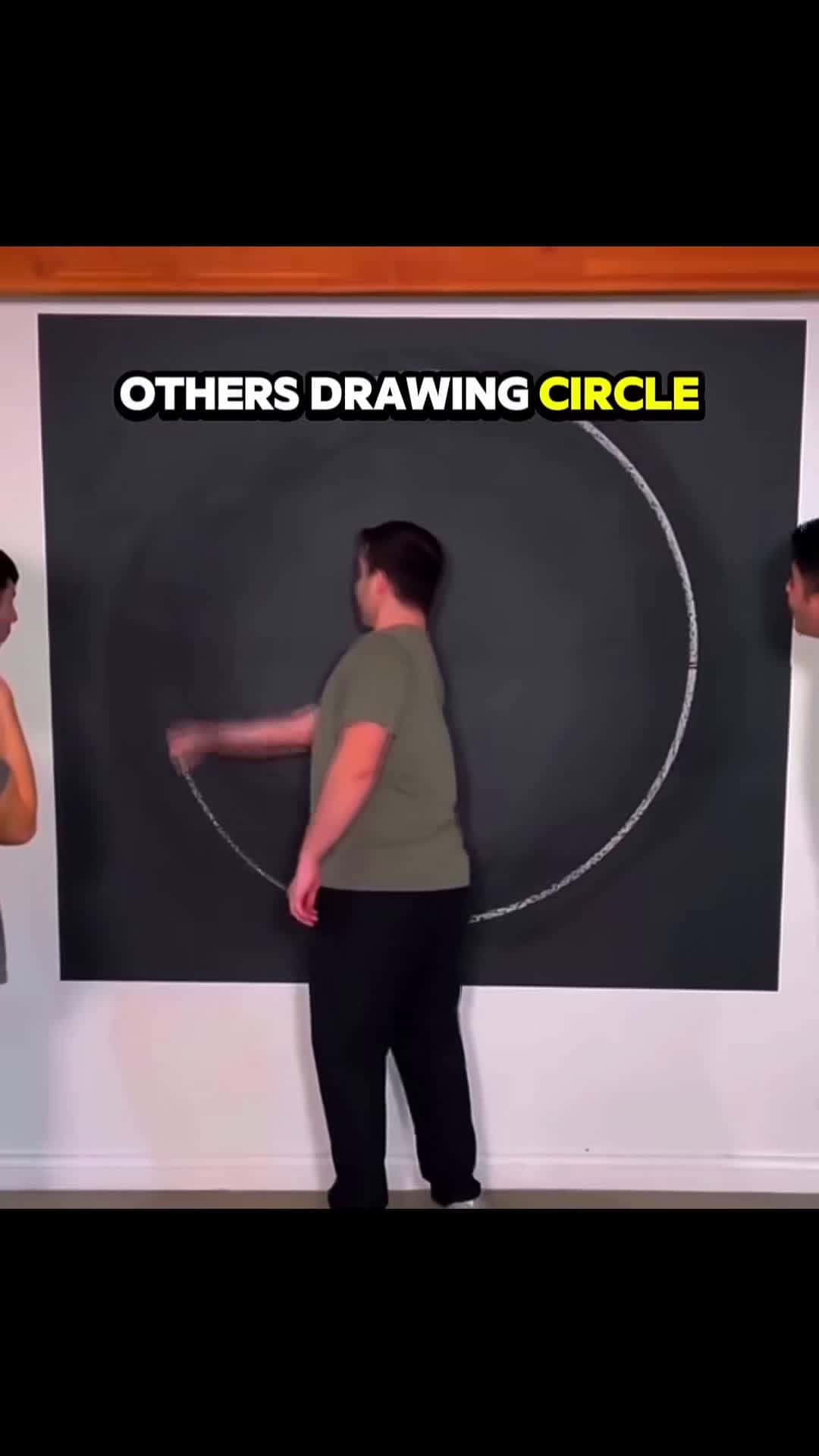 Cover for #OddlySatisfying 'Others making circle vs last one
