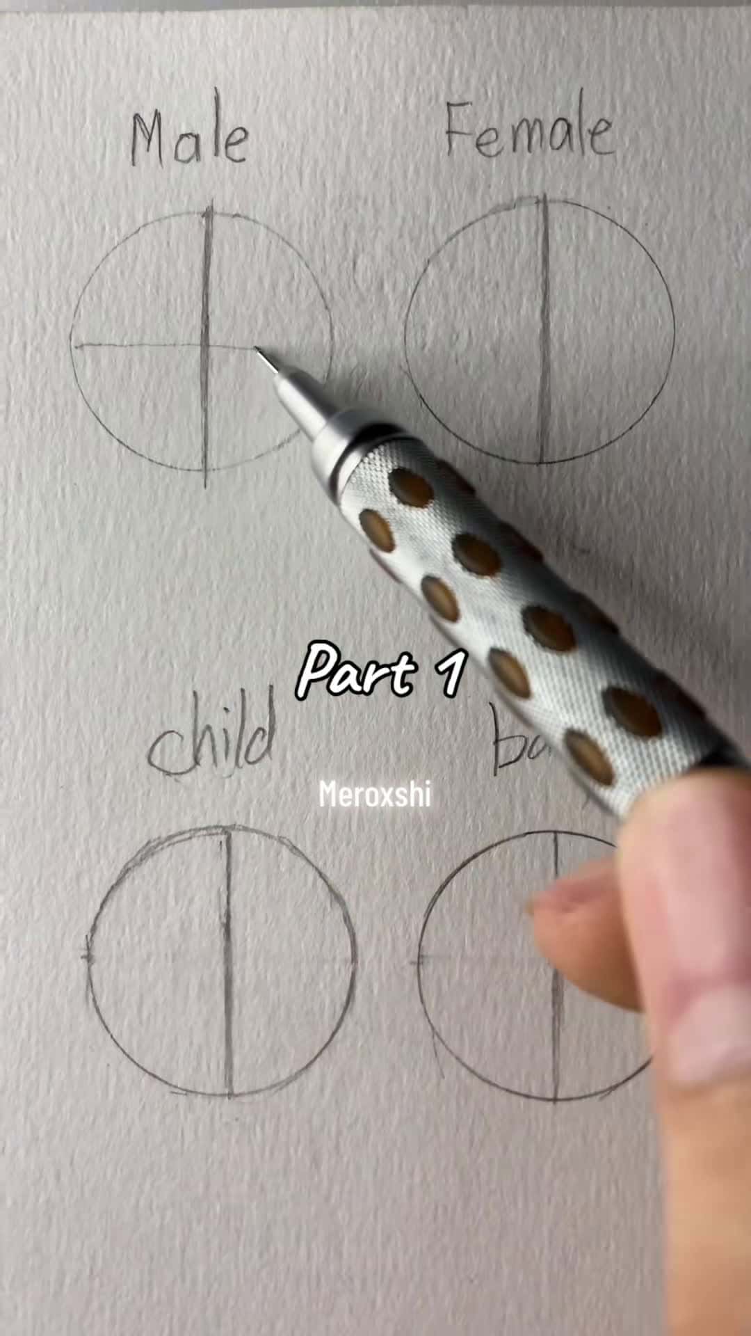 Cover for How to draw 4 types of anime head PART 1/4  #anime #drawing #art #fypシ #tutorial