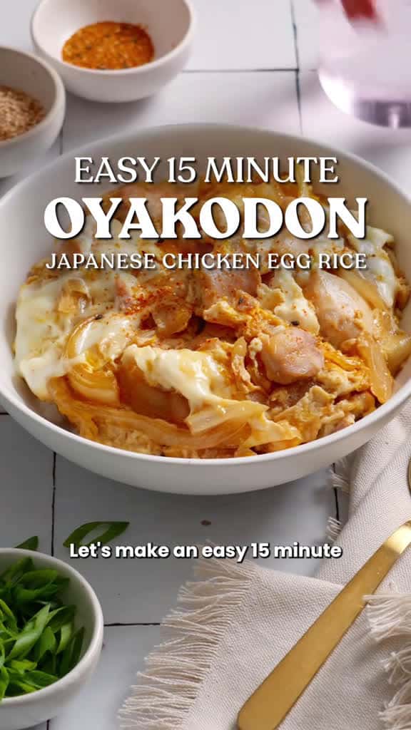 Cover for Save this easy healthy Oyakodon Recipe for when you need a nourishing easy meal   40810 #nicevideo