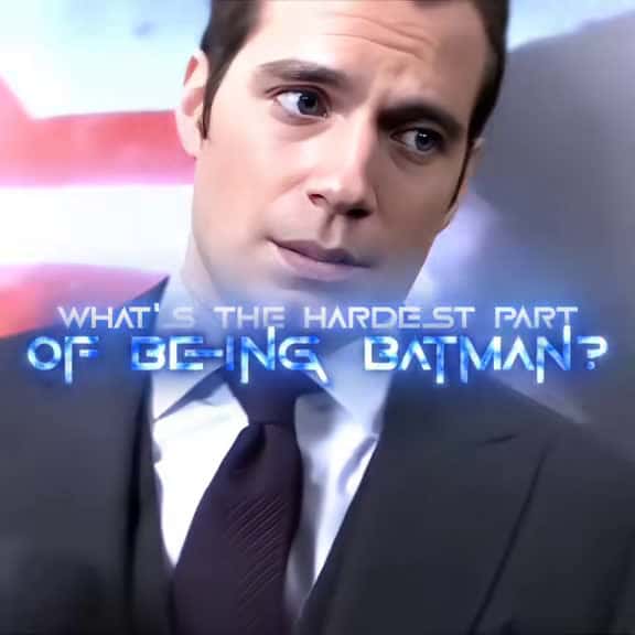 Cover for When Henry Cavill's Superman faces Ben Affleck's Batman 🦸‍♂️🔥 #DCComics #SupermanVsBatman