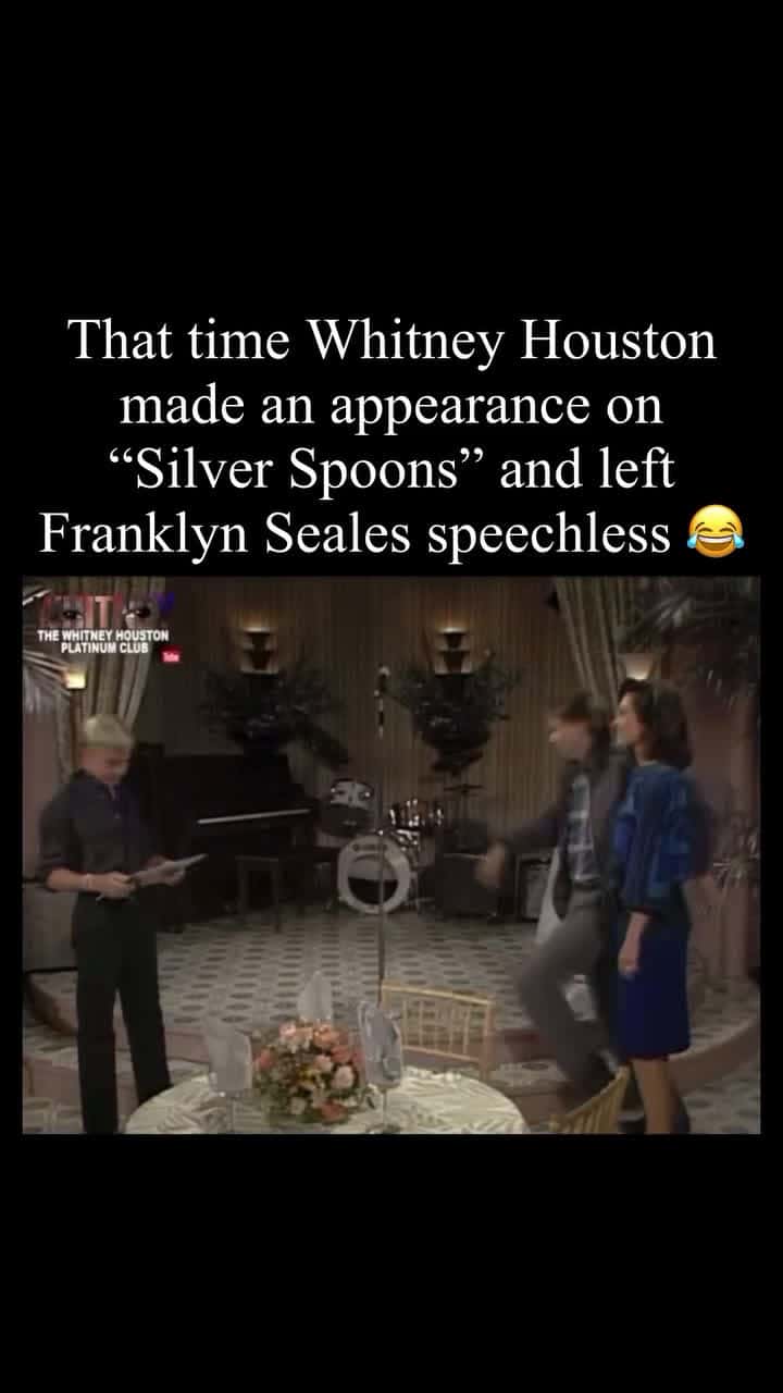 Cover for That time Whitney Huston made an appearance on "Silver Spoons" and left Franklyn Seales speechless