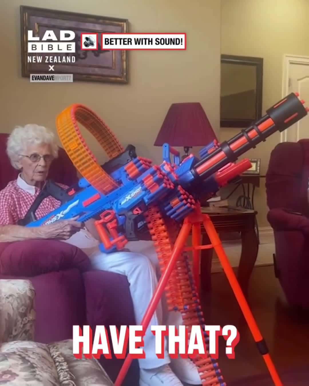 Cover for Damn granny locked and loaded😮‍💨#scoopz #fyp 